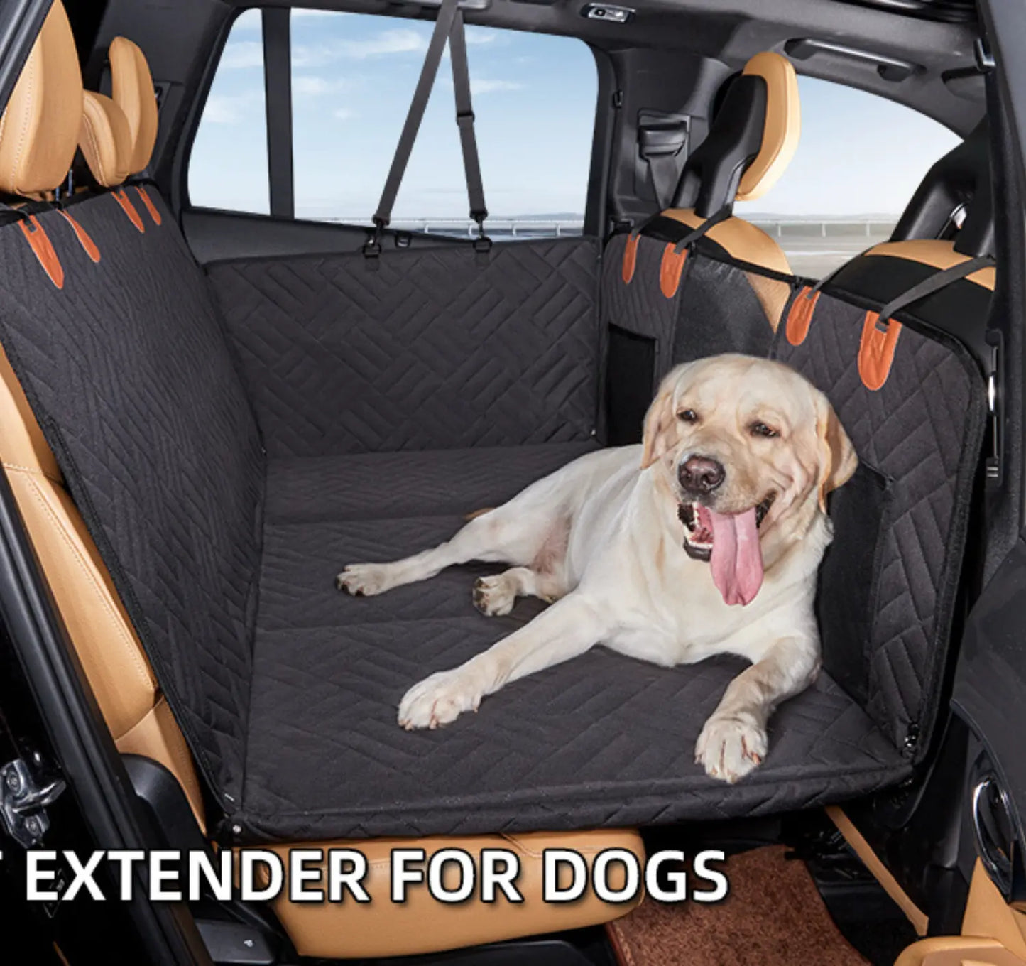 4-In-1 Waterproof Dog Car Seat Cover