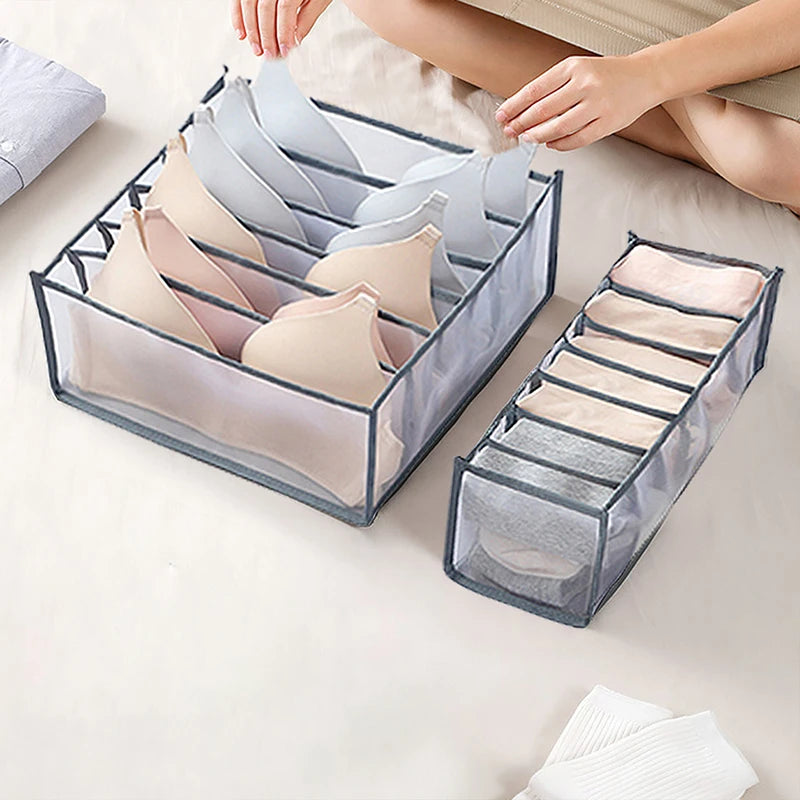 Underwear Bra Organizer Storage Box Drawer Closet Organizers Divider Boxes for Underwear Scarves Socks Bra Organizer Drawers