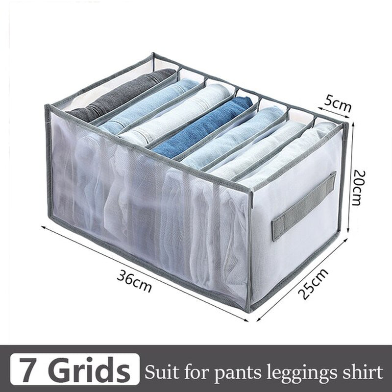 Storage Organizer Jeans Organization Storage Box Closet Organizer Clothing Organization System Drawer Organizers Cabinet Pants