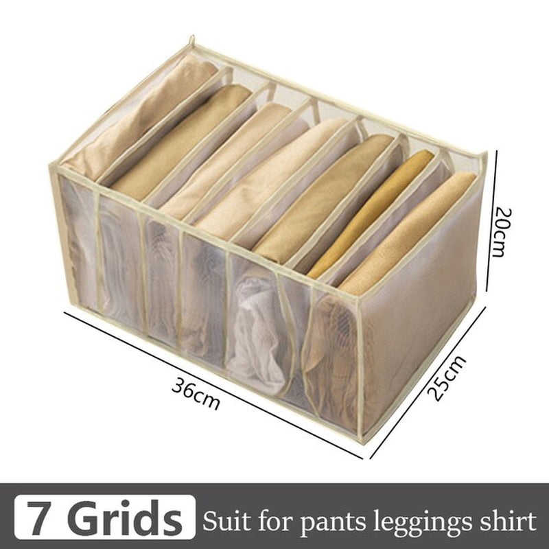 Storage Organizer Jeans Organization Storage Box Closet Organizer Clothing Organization System Drawer Organizers Cabinet Pants