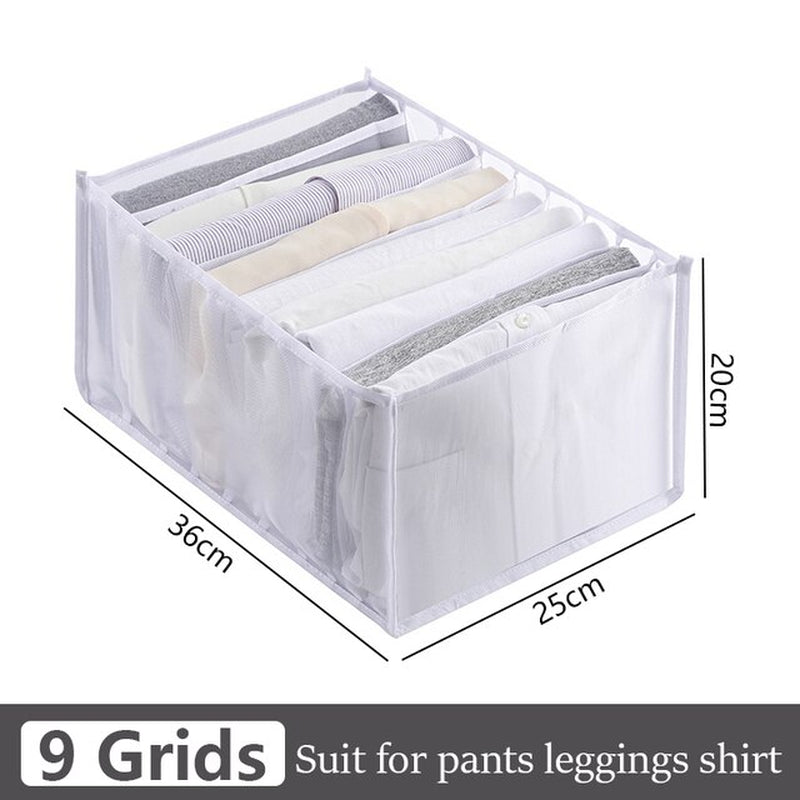 Storage Organizer Jeans Organization Storage Box Closet Organizer Clothing Organization System Drawer Organizers Cabinet Pants