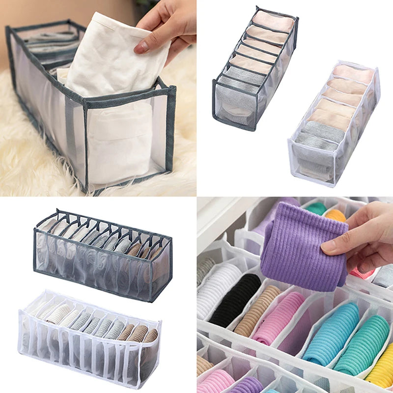 Underwear Bra Organizer Storage Box Drawer Closet Organizers Divider Boxes for Underwear Scarves Socks Bra Organizer Drawers